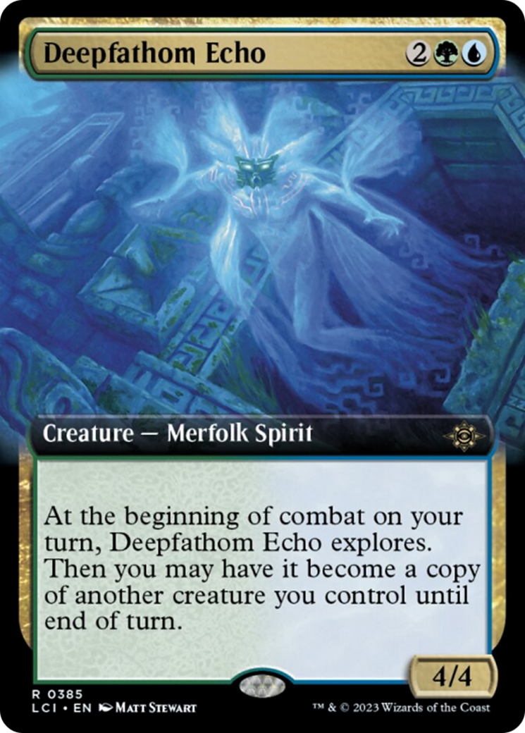 Deepfathom Echo (Extended Art) [The Lost Caverns of Ixalan] | Gamers Paradise
