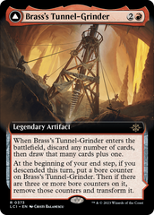 Brass's Tunnel-Grinder // Tecutlan, The Searing Rift (Extended Art) [The Lost Caverns of Ixalan] | Gamers Paradise