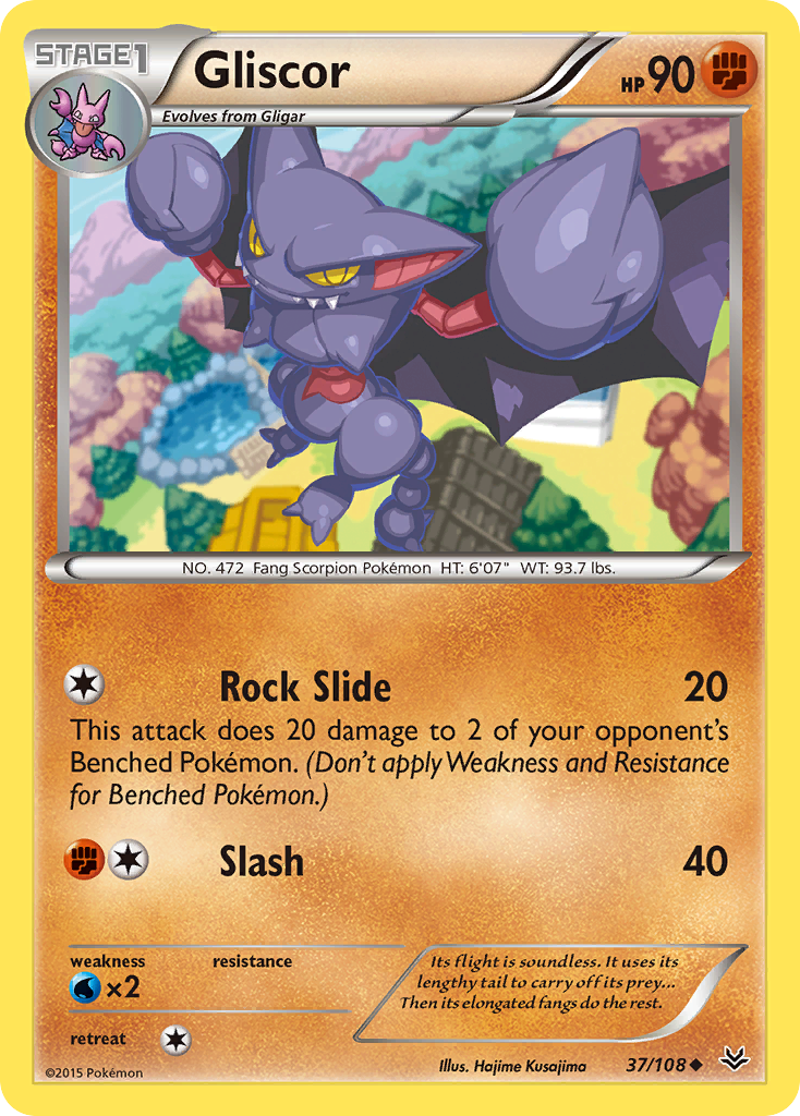 Gliscor (37/108) [XY: Roaring Skies] | Gamers Paradise