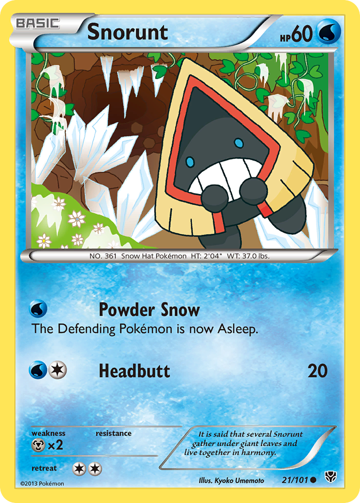 Snorunt (21/101) [Black & White: Plasma Blast] | Gamers Paradise
