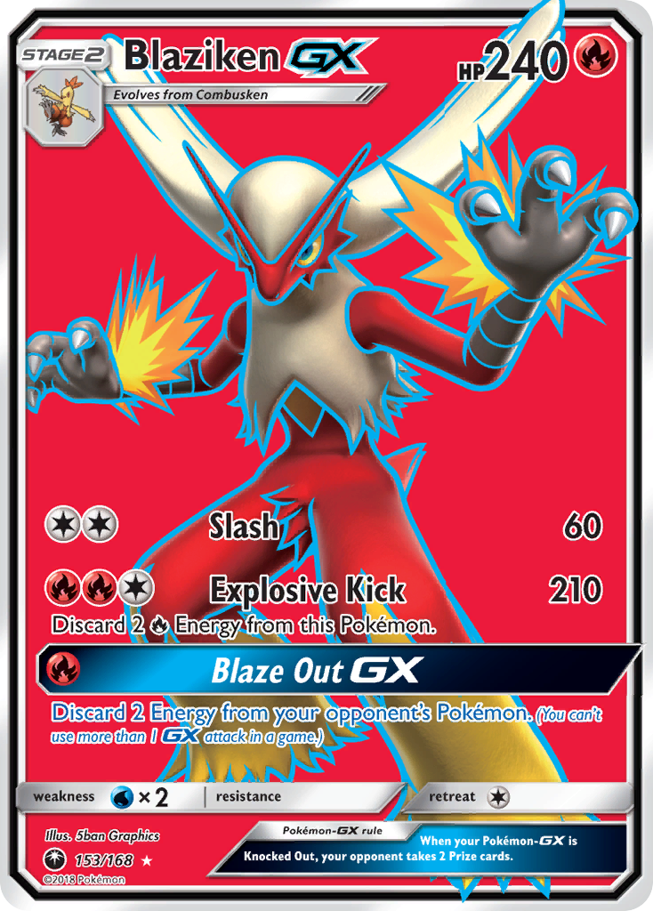 Blaziken GX (153/168) [Sun & Moon: Celestial Storm] | Gamers Paradise