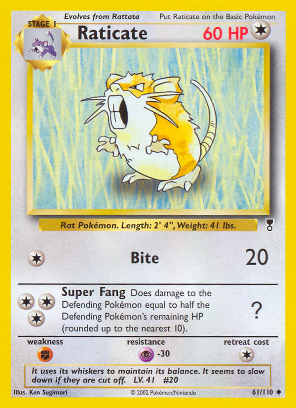 Raticate (61/110) [Legendary Collection] | Gamers Paradise