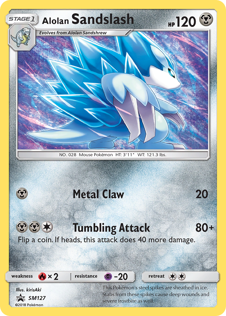 Alolan Sandslash (SM127) [Sun & Moon: Black Star Promos] | Gamers Paradise