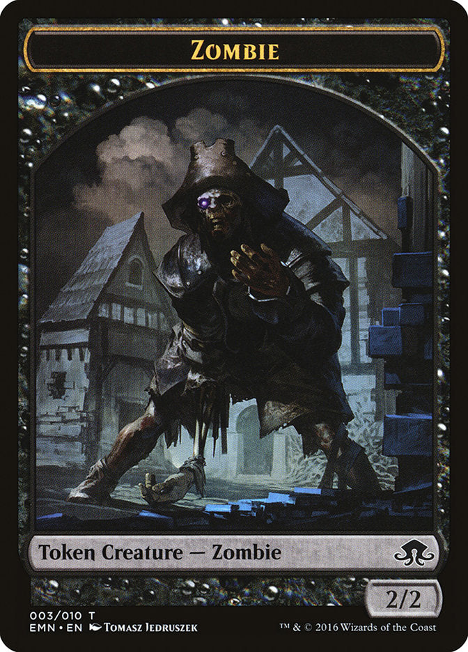 Zombie Token (003/010) [Eldritch Moon Tokens] | Gamers Paradise