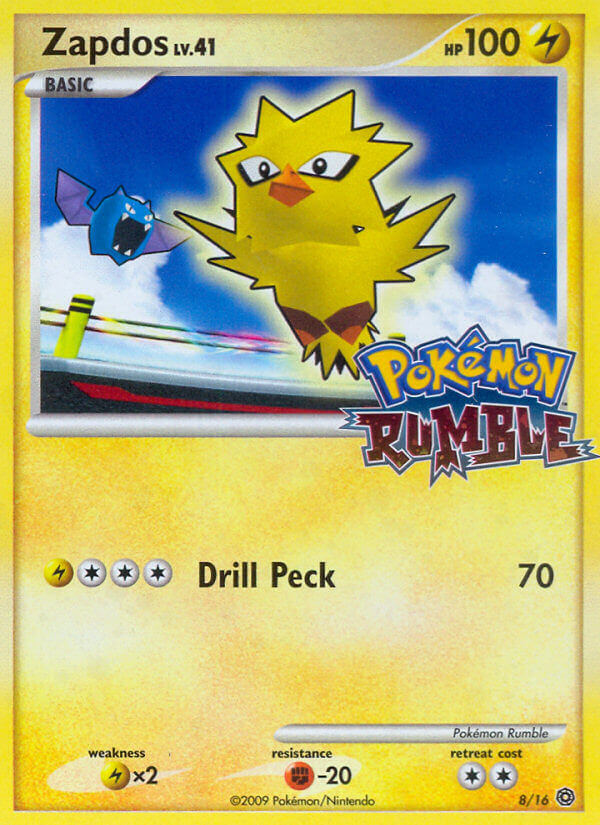 Zapdos (8/16) [Pokémon Rumble] | Gamers Paradise