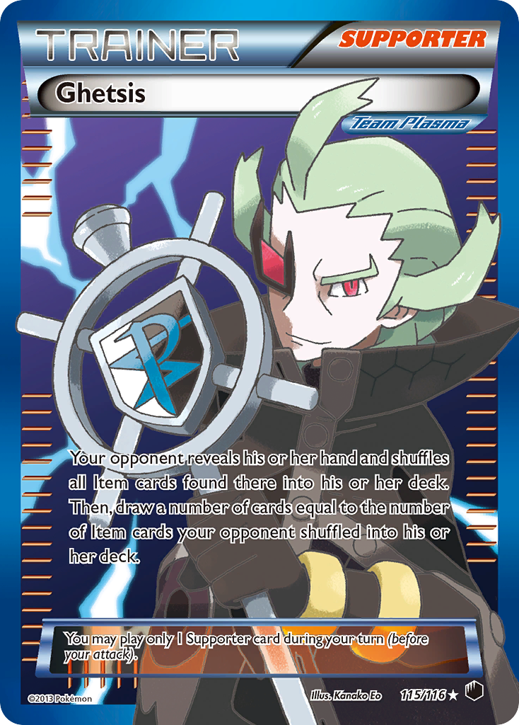 Ghetsis (115/116) [Black & White: Plasma Freeze] | Gamers Paradise