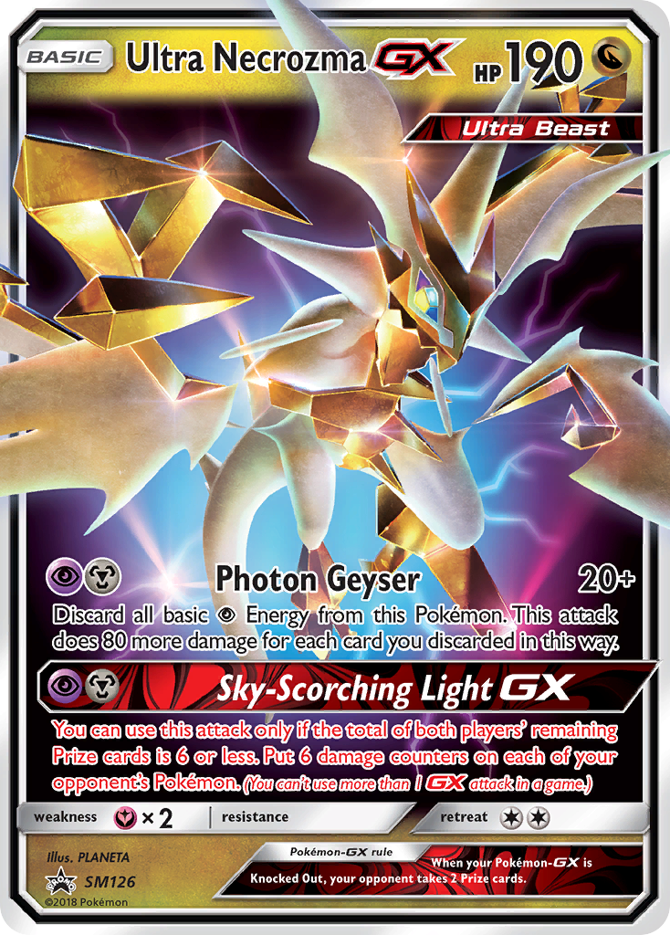 Ultra Necrozma GX (SM126) [Sun & Moon: Black Star Promos] | Gamers Paradise