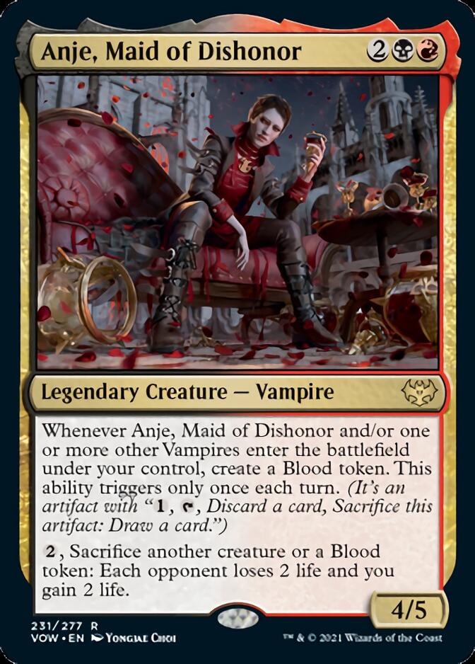 Anje, Maid of Dishonor [Innistrad: Crimson Vow] | Gamers Paradise