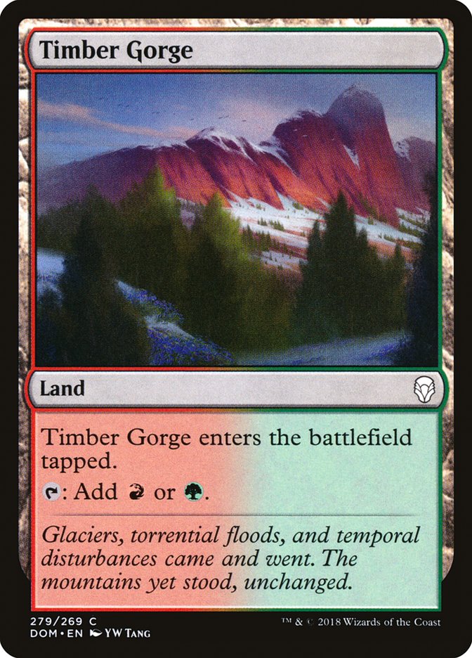 Timber Gorge [Dominaria] | Gamers Paradise