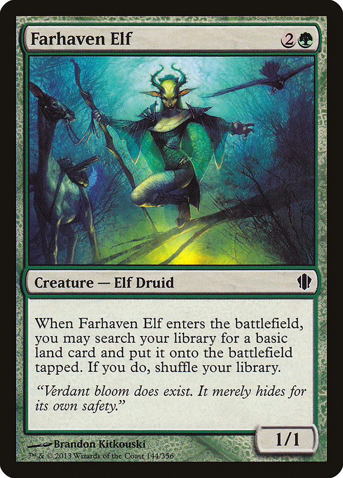 Farhaven Elf [Commander 2013] | Gamers Paradise