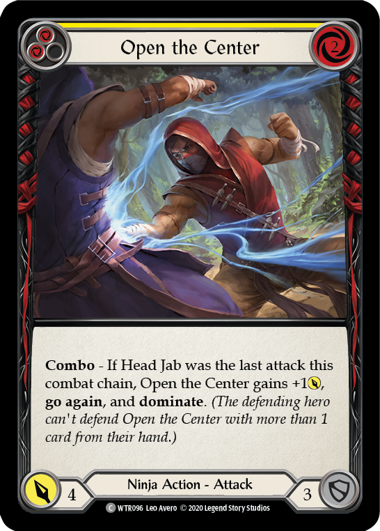 Open the Center (Yellow) [U-WTR096] (Welcome to Rathe Unlimited)  Unlimited Rainbow Foil | Gamers Paradise