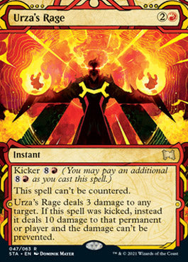 Urza's Rage (Foil Etched) [Strixhaven: School of Mages Mystical Archive] | Gamers Paradise