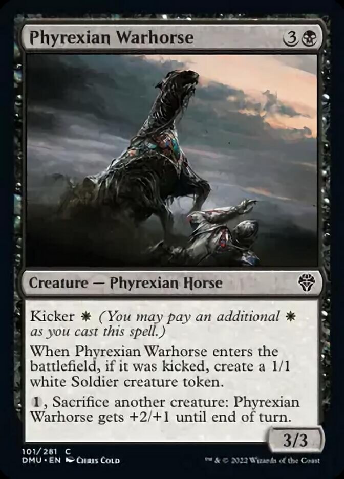 Phyrexian Warhorse [Dominaria United] | Gamers Paradise