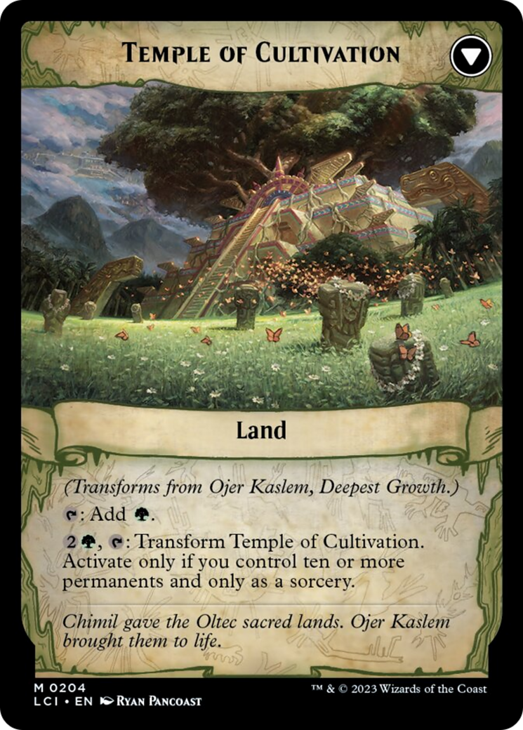 Ojer Kaslem, Deepest Growth // Temple of Cultivation [The Lost Caverns of Ixalan] | Gamers Paradise