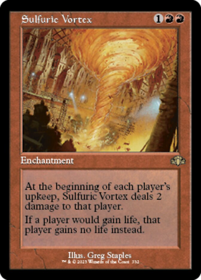 Sulfuric Vortex (Retro) [Dominaria Remastered] | Gamers Paradise