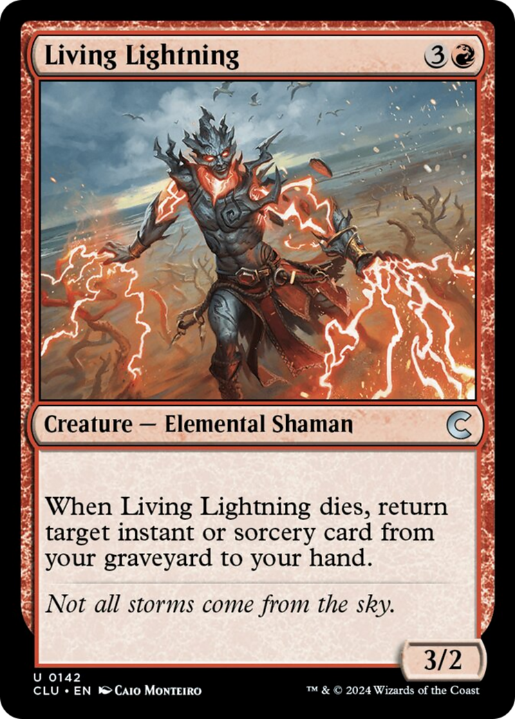 Living Lightning [Ravnica: Clue Edition] | Gamers Paradise
