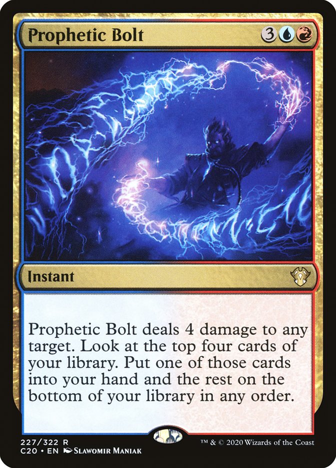 Prophetic Bolt [Commander 2020] | Gamers Paradise