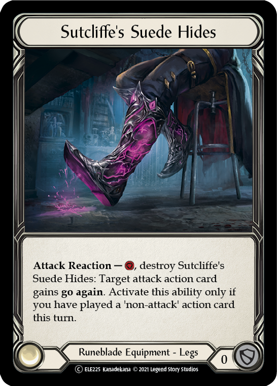 Sutcliffe's Suede Hides [U-ELE225] Unlimited Rainbow Foil | Gamers Paradise