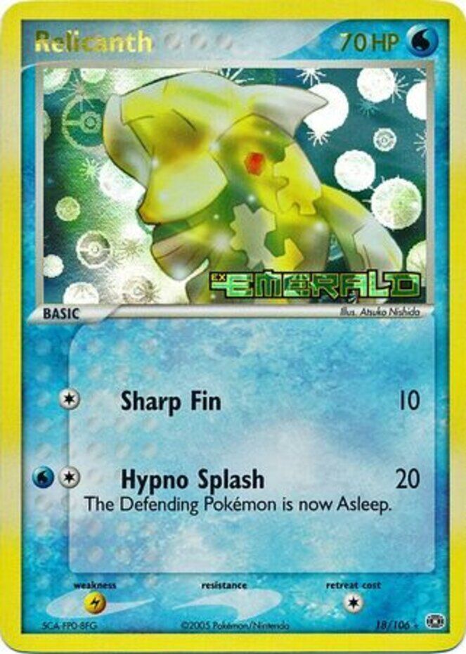 Relicanth (18/106) (Stamped) [EX: Emerald] | Gamers Paradise
