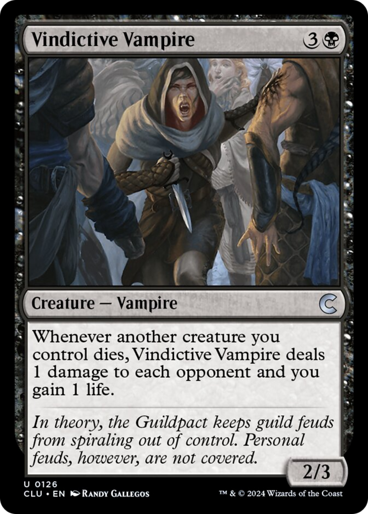 Vindictive Vampire [Ravnica: Clue Edition] | Gamers Paradise