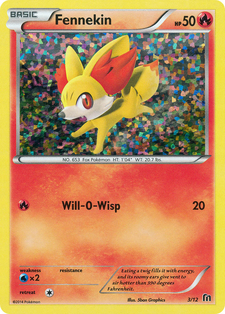 Fennekin (3/12) [McDonald's Promos: 2014 Collection] | Gamers Paradise