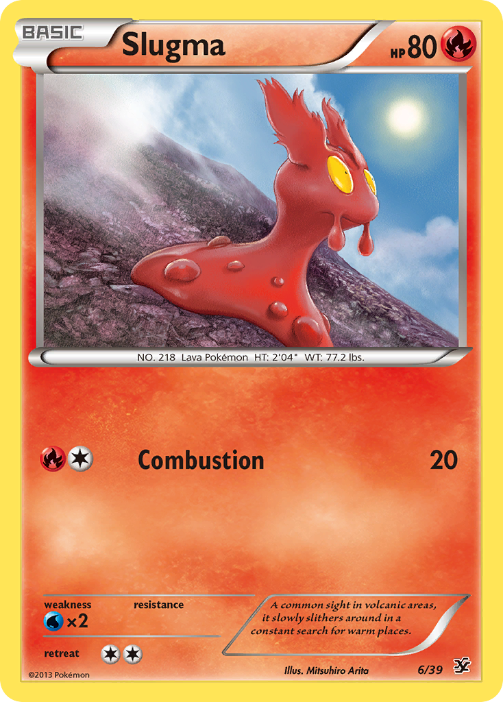 Slugma (6/39) [XY: Kalos Starter Set] | Gamers Paradise