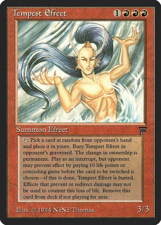 Tempest Efreet [Legends] | Gamers Paradise
