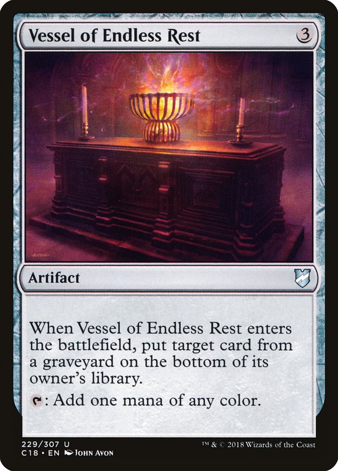 Vessel of Endless Rest [Commander 2018] | Gamers Paradise