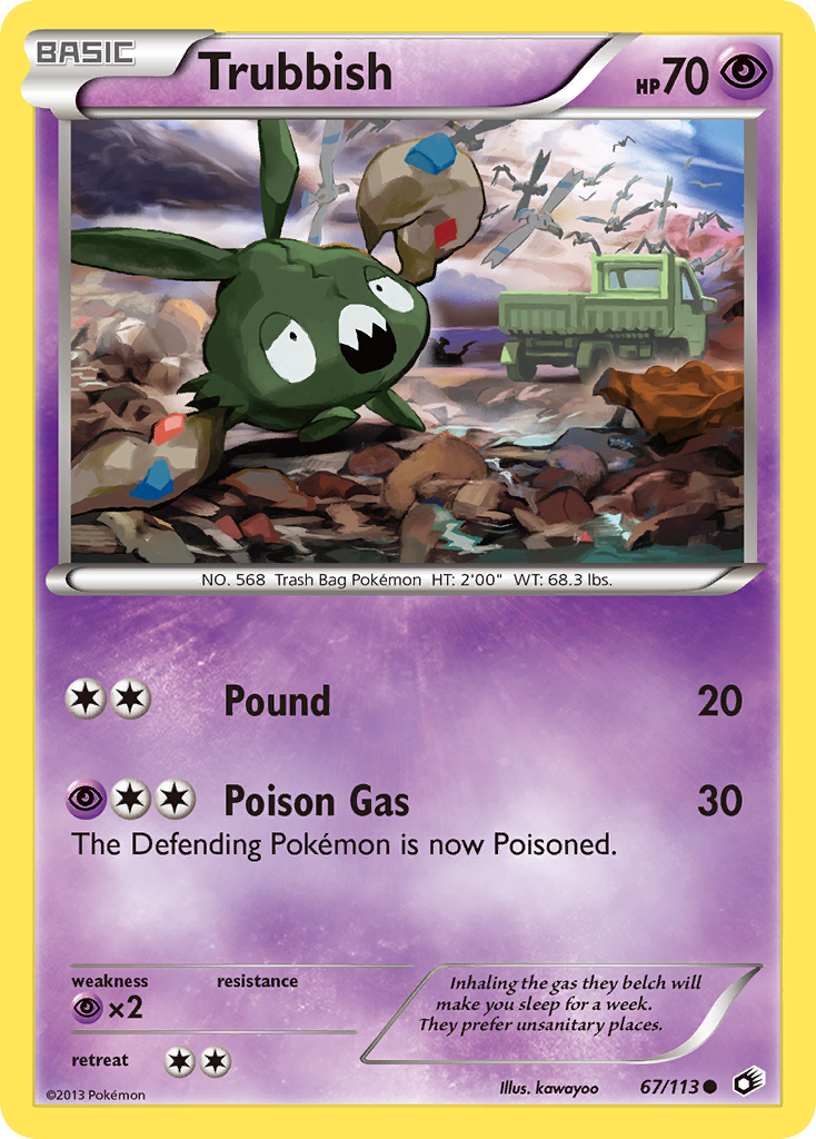Trubbish (67/113) [Black & White: Legendary Treasures] | Gamers Paradise