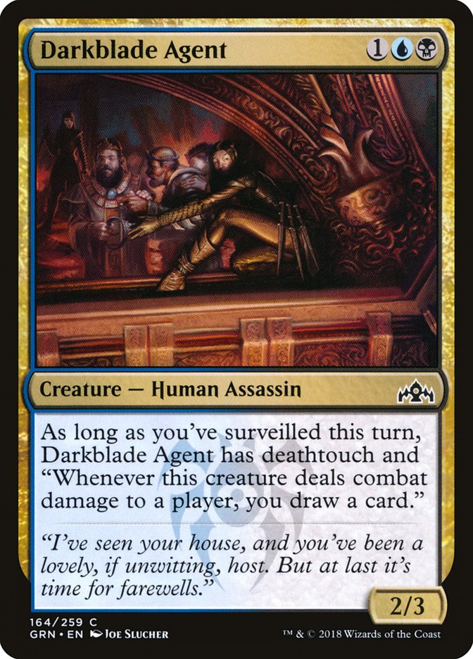 Darkblade Agent [Guilds of Ravnica] | Gamers Paradise