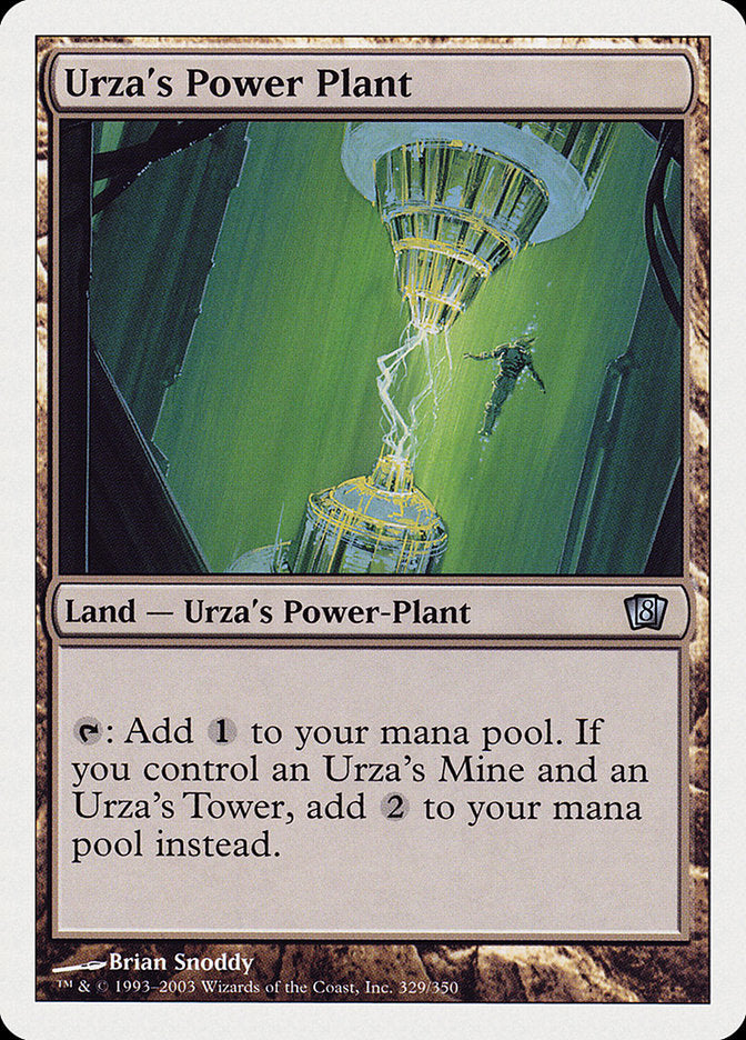 Urza's Power Plant [Eighth Edition] | Gamers Paradise