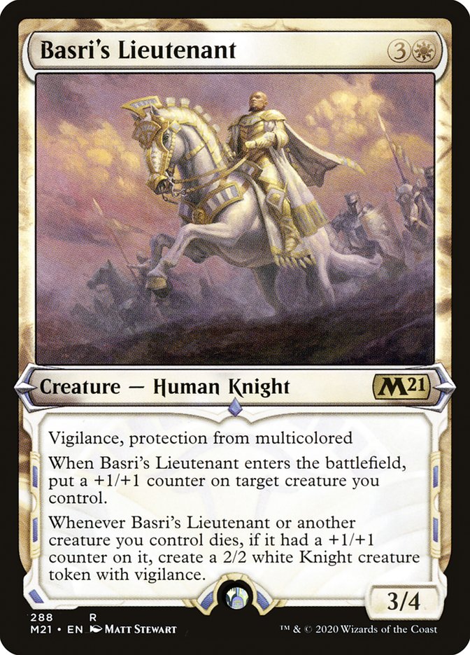 Basri's Lieutenant (Showcase) [Core Set 2021] | Gamers Paradise