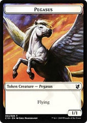 Pegasus // Human Double-Sided Token [Commander 2019 Tokens] | Gamers Paradise