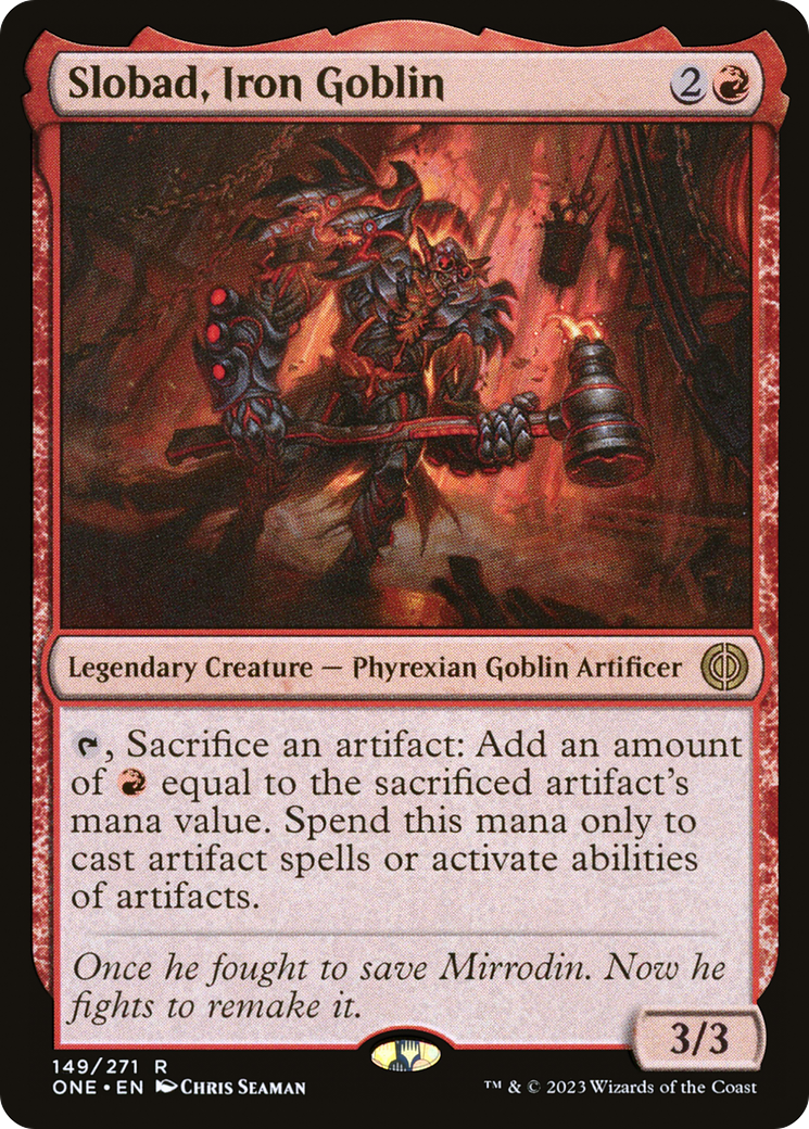 Slobad, Iron Goblin [Phyrexia: All Will Be One] | Gamers Paradise