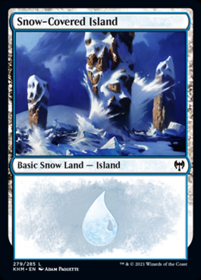 Snow-Covered Island (279) [Kaldheim] | Gamers Paradise