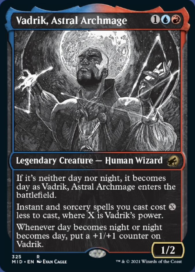 Vadrik, Astral Archmage (Showcase Eternal Night) [Innistrad: Midnight Hunt] | Gamers Paradise