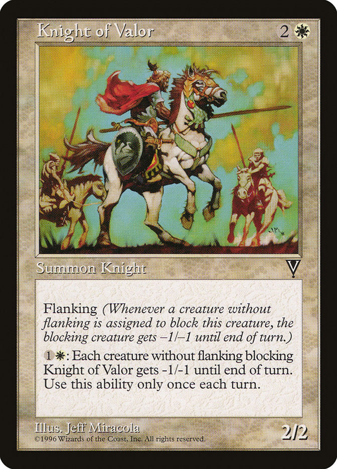Knight of Valor [Visions] | Gamers Paradise