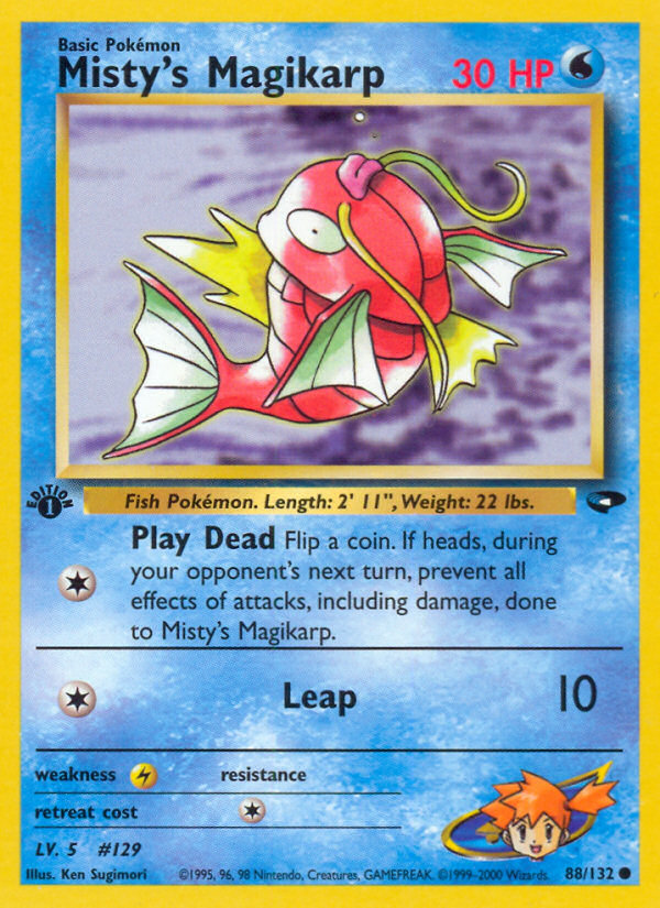Misty's Magikarp (88/132) [Gym Challenge 1st Edition] | Gamers Paradise