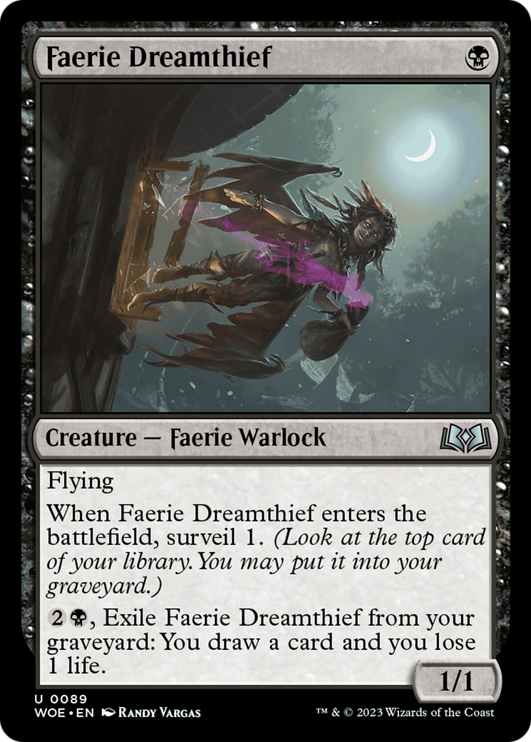 Faerie Dreamthief [Wilds of Eldraine] | Gamers Paradise