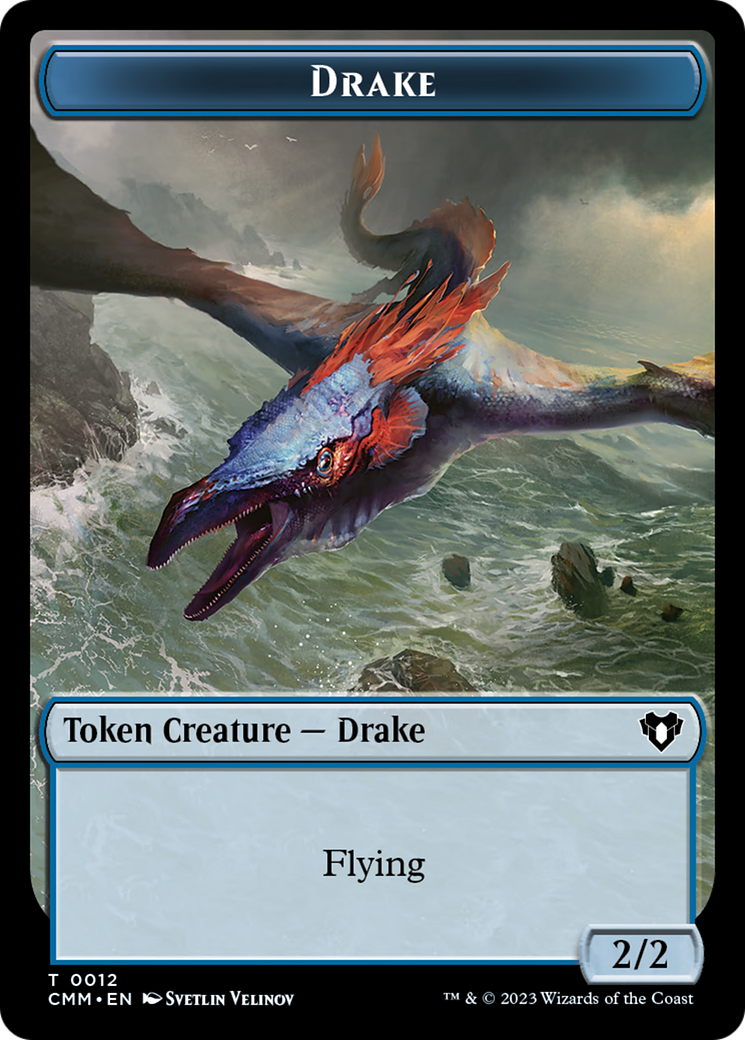 Eldrazi Scion // Drake Double-Sided Token [Commander Masters Tokens] | Gamers Paradise