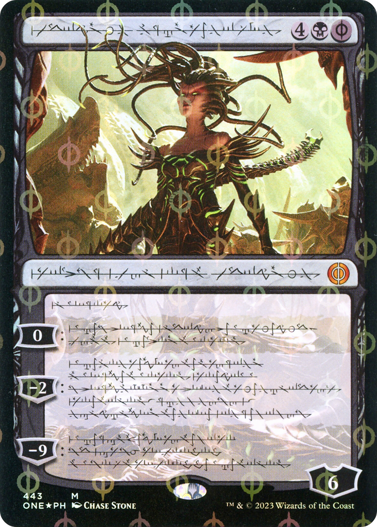 Vraska, Betrayal's Sting (Phyrexian Step-and-Compleat Foil) [Phyrexia: All Will Be One] | Gamers Paradise