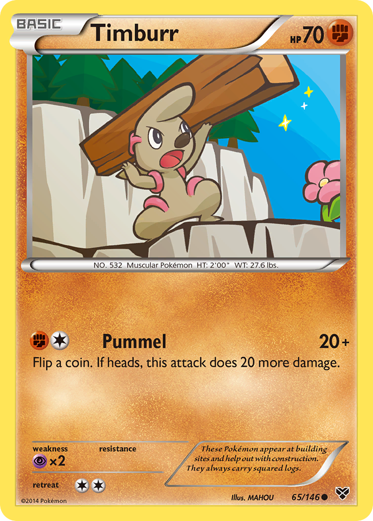 Timburr (65/146) [XY: Base Set] | Gamers Paradise