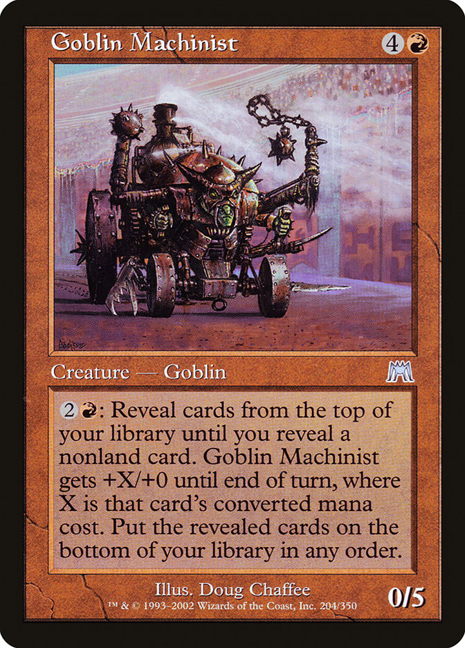 Goblin Machinist [Onslaught] | Gamers Paradise