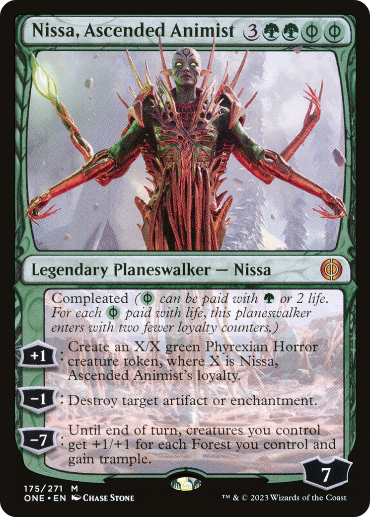 Nissa, Ascended Animist [Phyrexia: All Will Be One] | Gamers Paradise