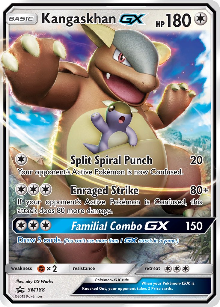 Kangaskhan GX (SM188) [Sun & Moon: Black Star Promos] | Gamers Paradise