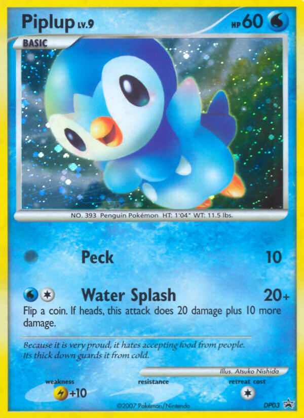 Piplup (DP03) [Diamond & Pearl: Black Star Promos] | Gamers Paradise