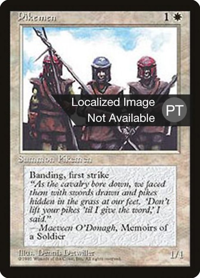 Pikemen [Fourth Edition (Foreign Black Border)] | Gamers Paradise