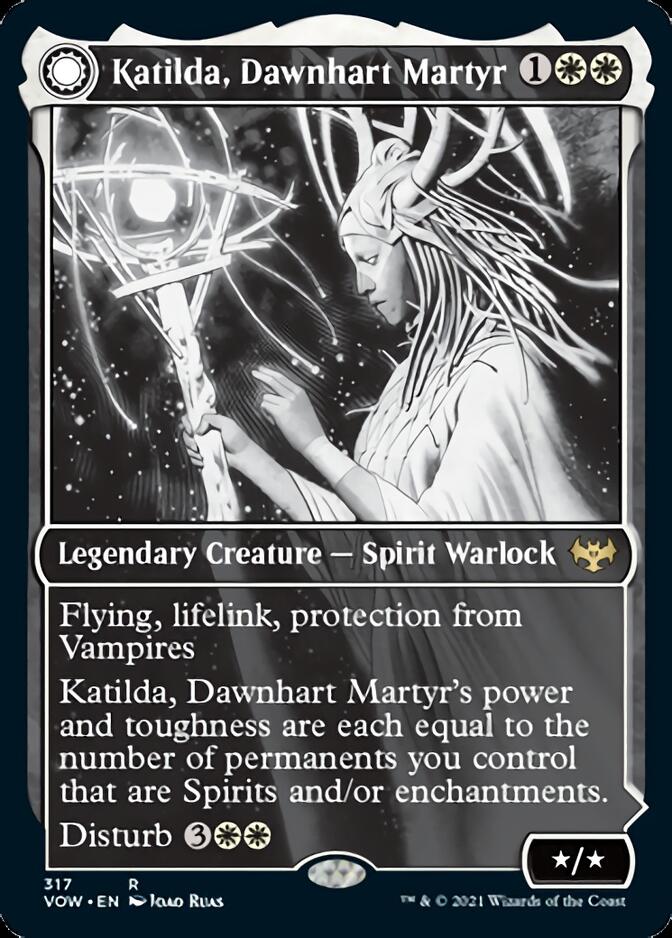 Katilda, Dawnhart Martyr // Katilda's Rising Dawn (Showcase Eternal Night) [Innistrad: Crimson Vow] | Gamers Paradise