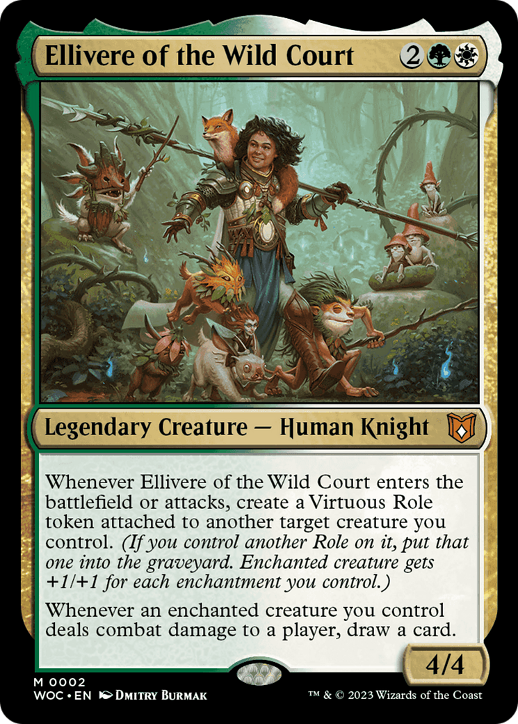 Ellivere of the Wild Court [Wilds of Eldraine Commander] | Gamers Paradise