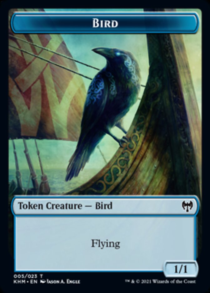 Bird Token [Kaldheim Tokens] | Gamers Paradise